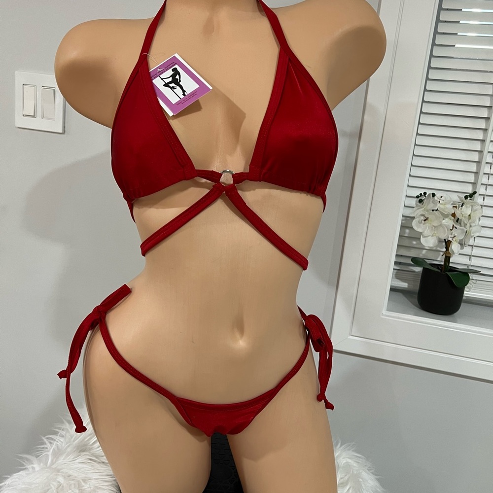 Exotic dancewear 2pcs set